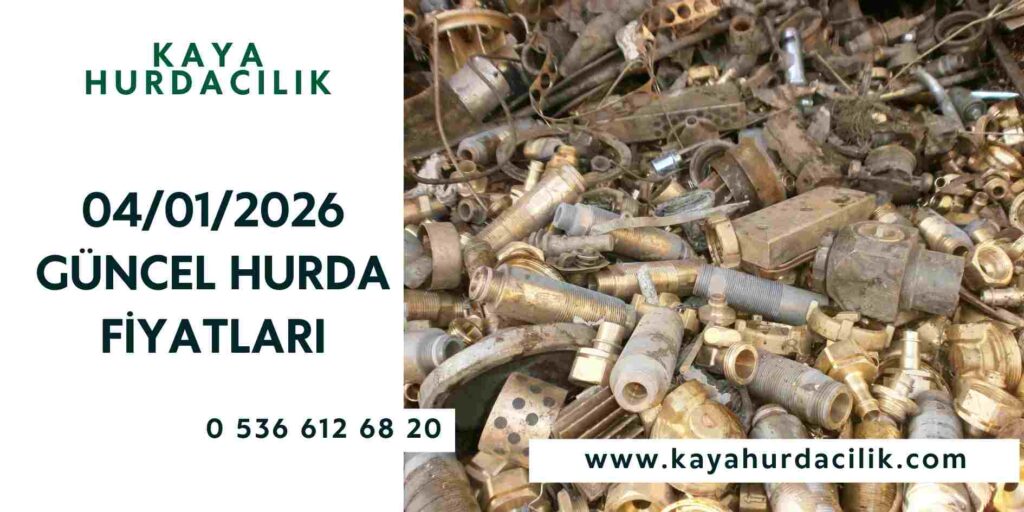 04/01/2026 Güncel Hurda Fiyatları
