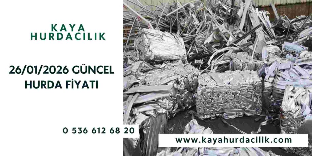 26/01/2026 Güncel Hurda Fiyatı
