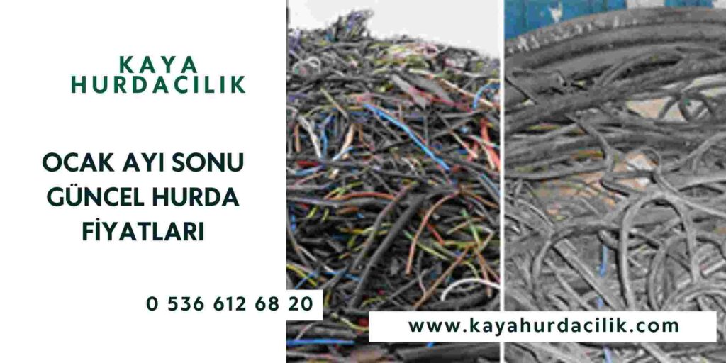 Ocak Ayı Sonu Güncel Hurda Fiyatları