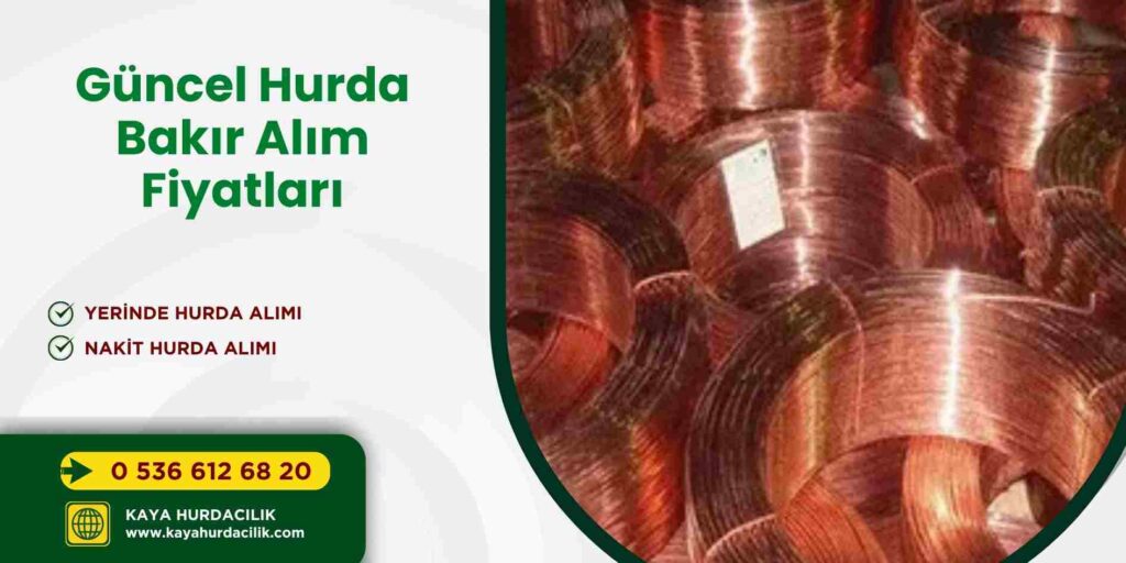 Güncel Hurda Bakır Alım Fiyatları