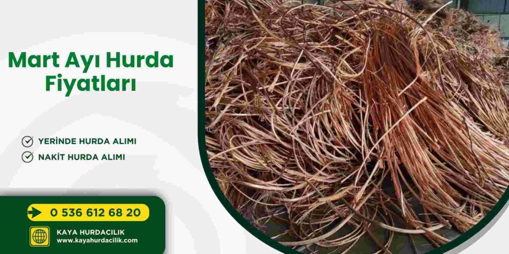 Mart Ayı Hurda Fiyatları