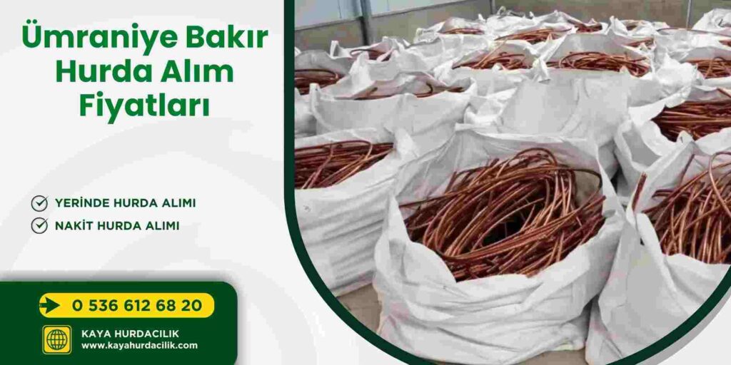 Ümraniye Bakır Hurda Alım Fiyatları