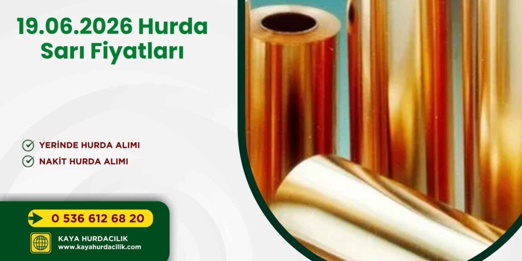 19.06.2026 Hurda Sarı Fiyatları