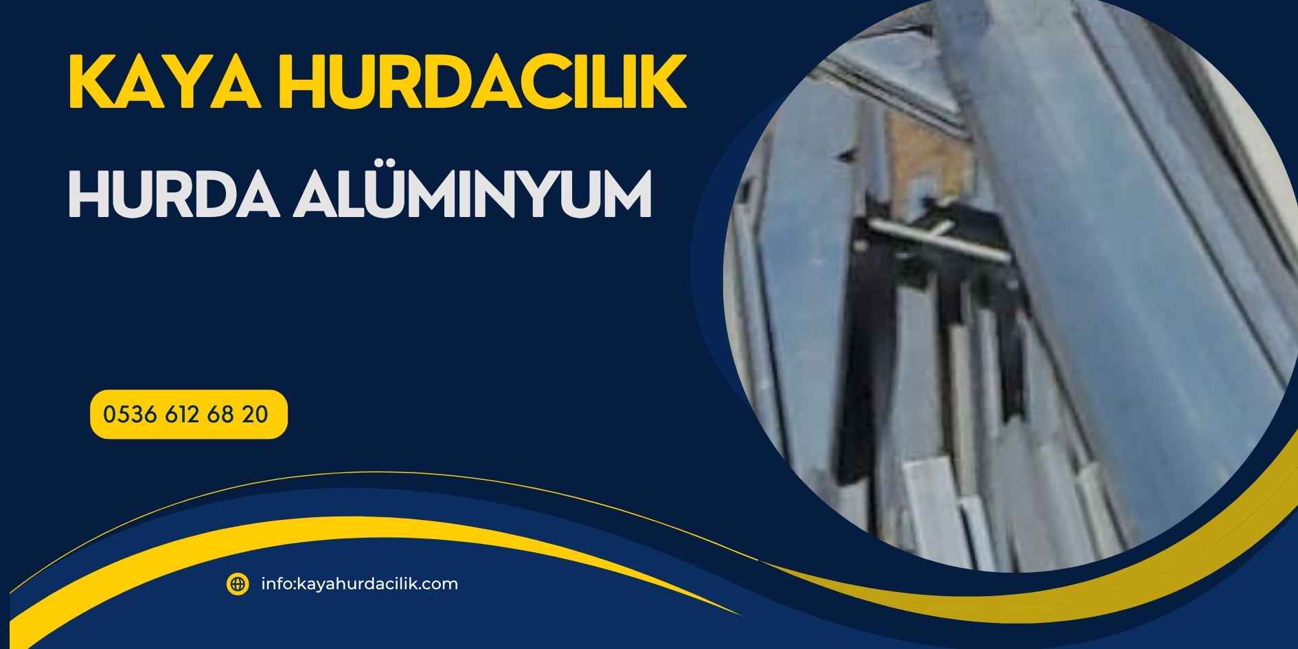 Ferhatpaşa’da alınan 105,55 kilogram hurda alüminyum